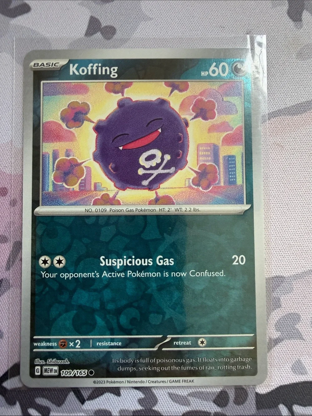 Koffing & Weezing Pokémon Evolution Reverse Holo Card Lot ☣️ | 7 Cards ✨5/$25✨